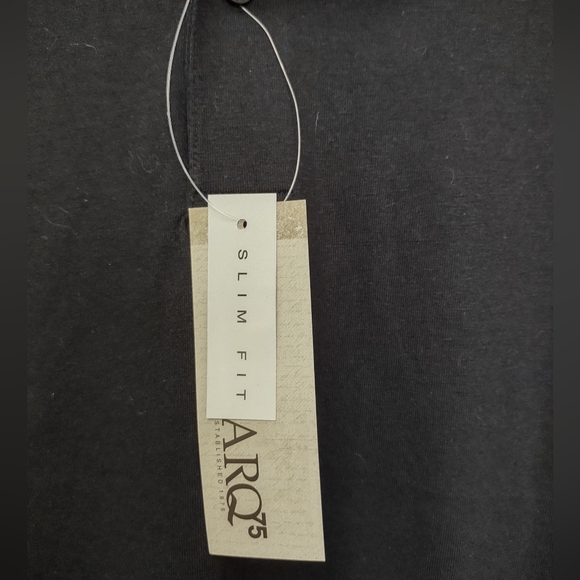 Marq75 slim fit long sleeved polo - Picture 4 of 6